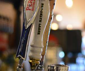 Tap handles with your favorite Italian beer